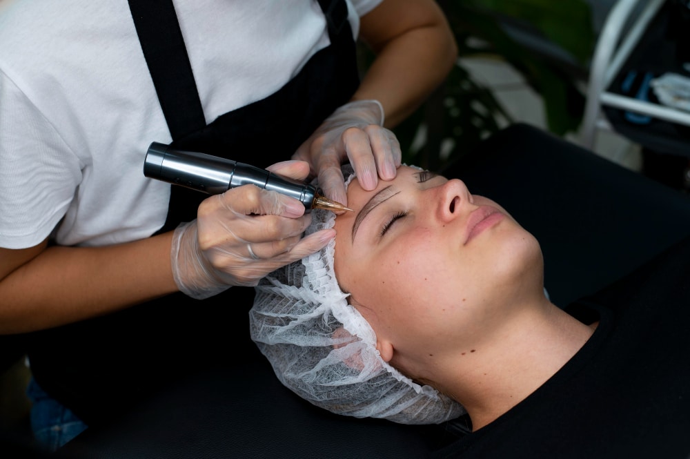 microblading sopracciglia 